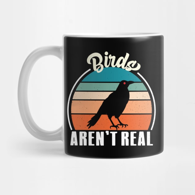Vintage Birds Aren’t Real Movement - If It Flies It Spies by RiseInspired
